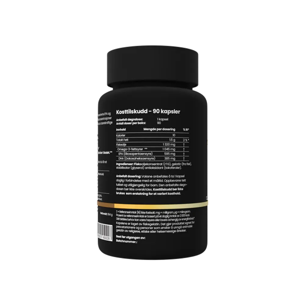 Omega-3 Supreme – 90 kapsler