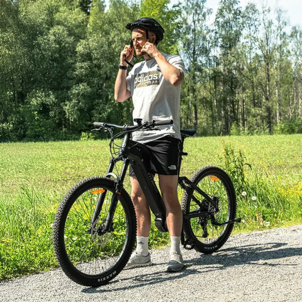 FitNord Ranger 700FS terrengelsykkel G2, svart