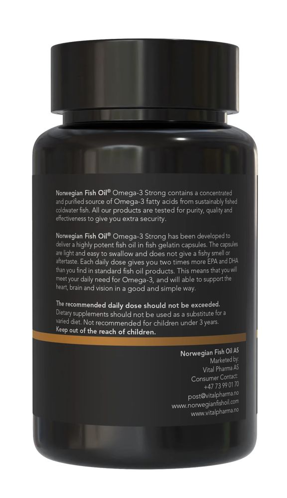 Omega-3 Strong 120 kapsler