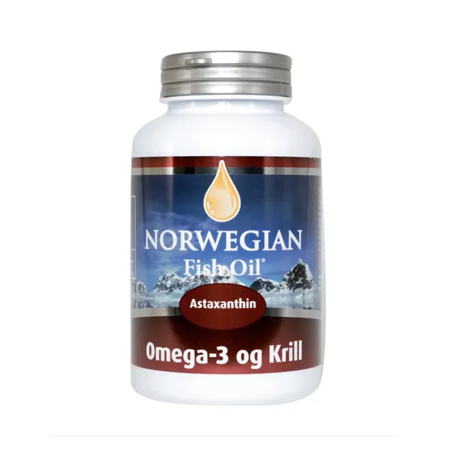 Hovedbilde Omega-3 og Krill 120 kapsler