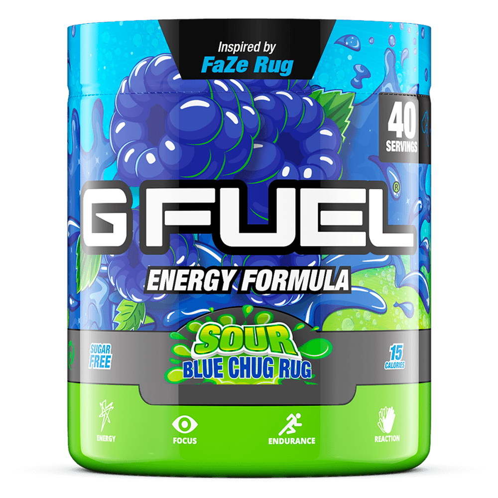 G FUEL - Sour Blue Chug Rug
