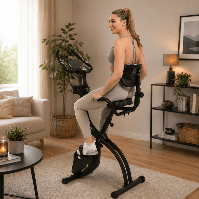 Hovedbilde S-Bike Velo Fit Sammenleggbar trimsykkel med ...