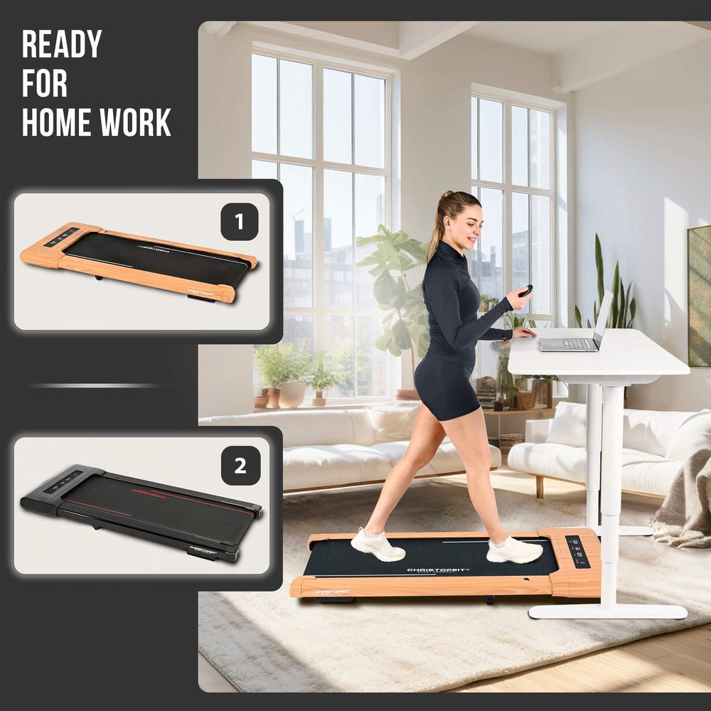 Walking Pad 4.2 – Stillegående tredemølle i trelook