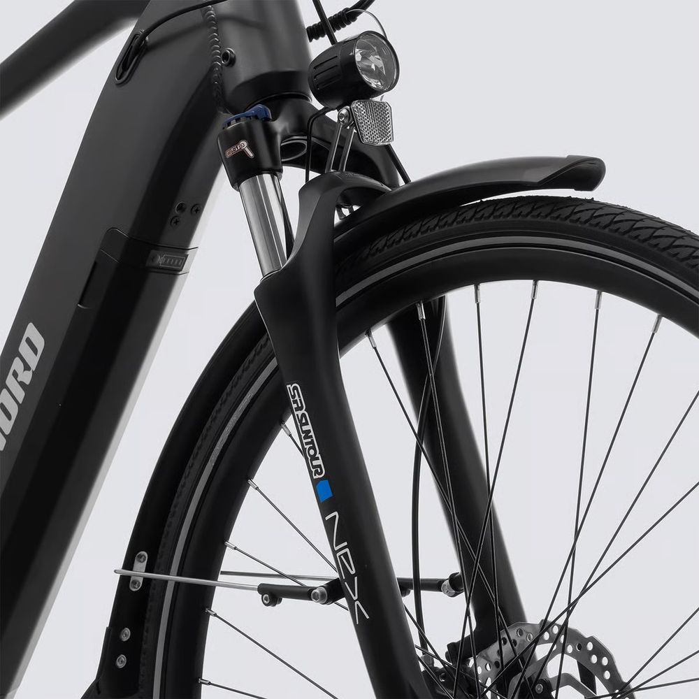 FitNord Venture 300 Elsykkel G2 sort - Flere størrelser