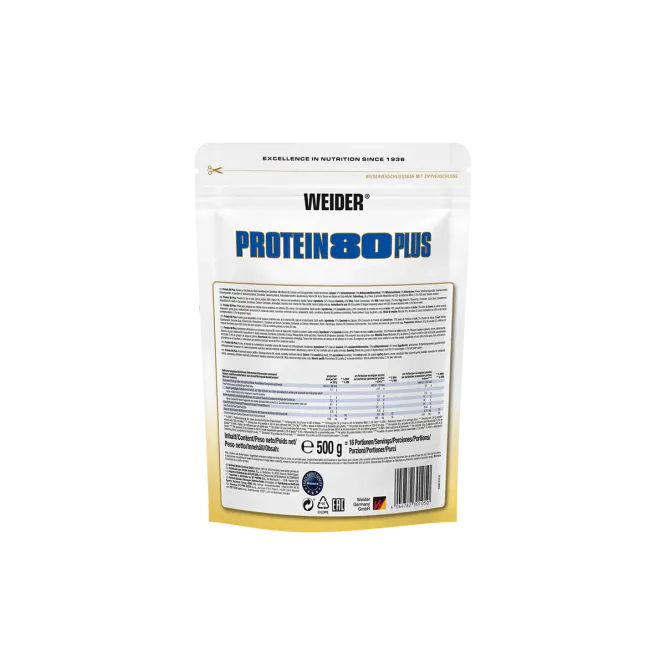 Hovedbilde Weider Protein 80 Plus Strawberry - 500 g