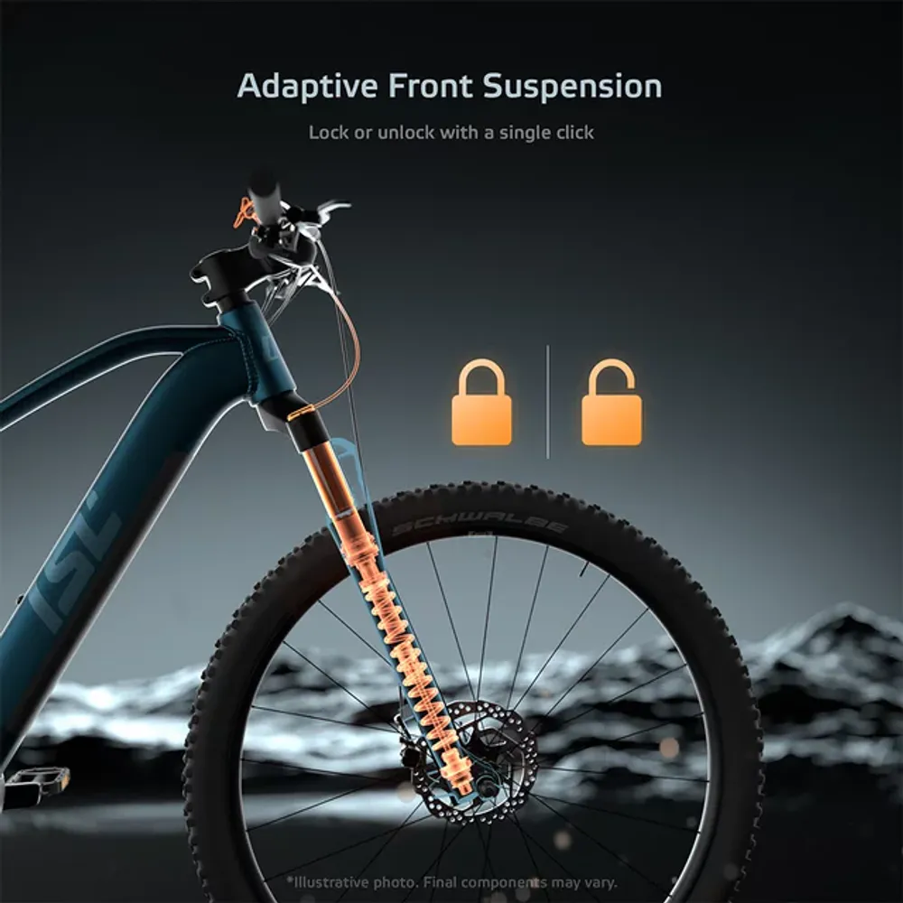 inSPORTline Women's Mountain E-Bike ISL Asuki EVO 835 Wh 15,5