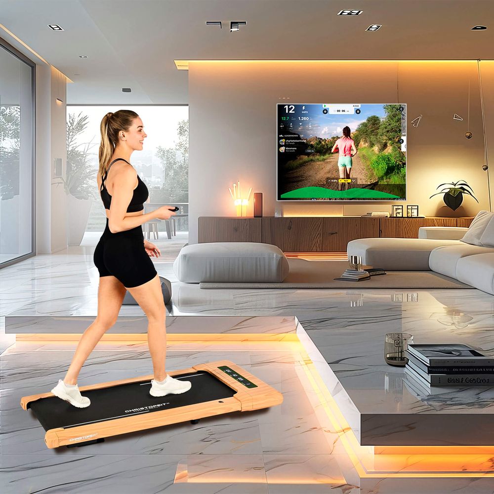 Walking Pad 4.2 – Stillegående tredemølle i trelook