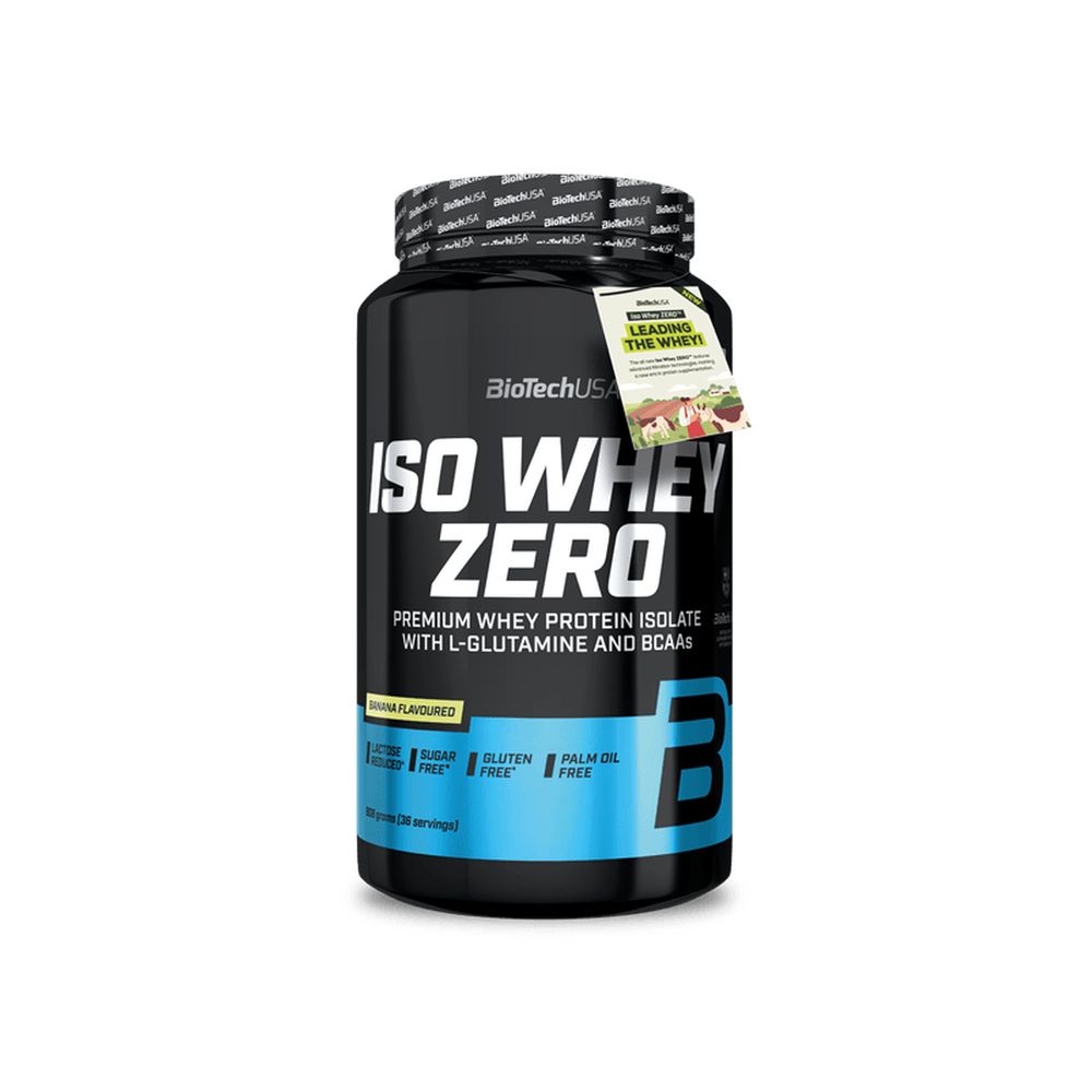 BioTechUSA Iso Whey Zero - Flere varianter - 908 g