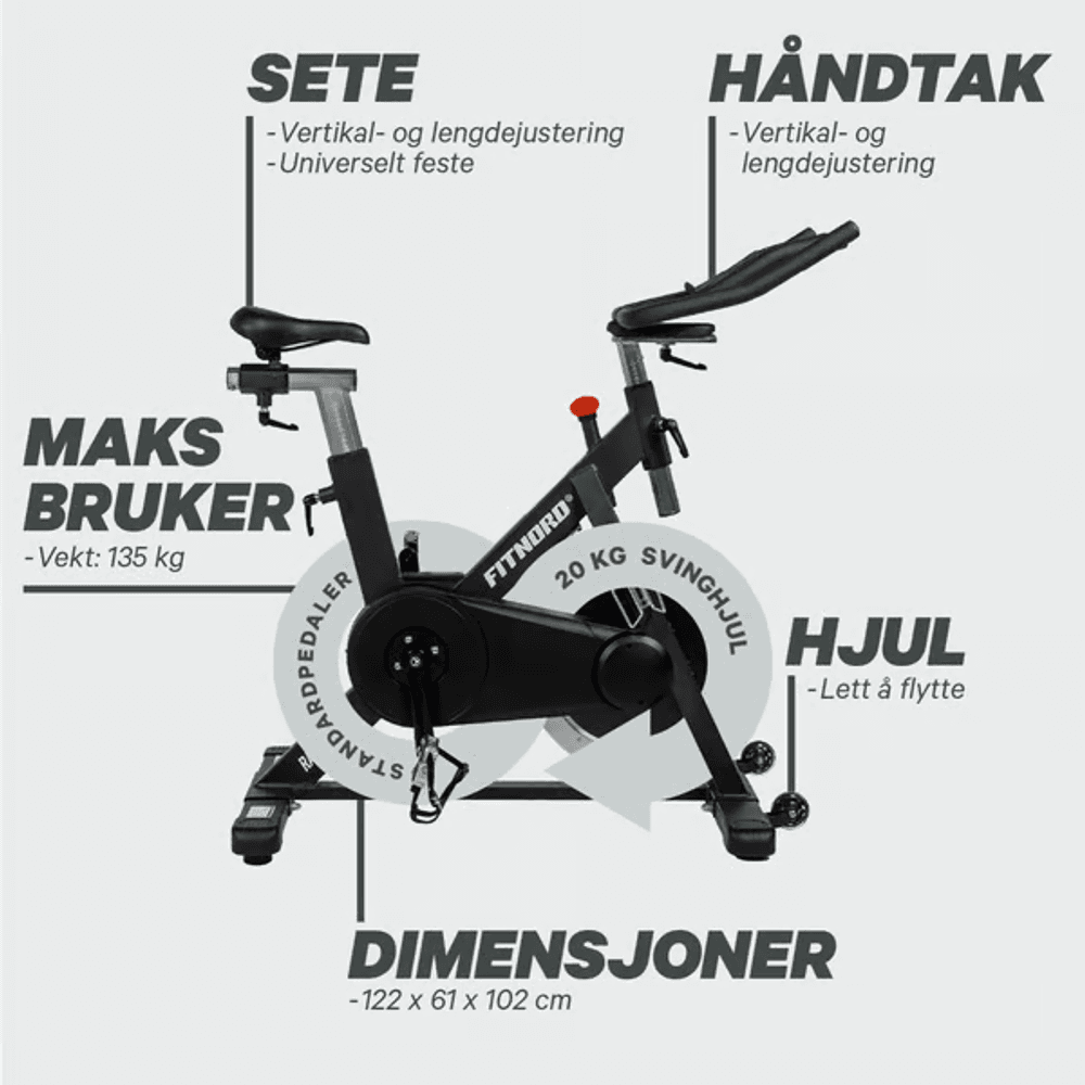 Racer 500 Spinningsykkel