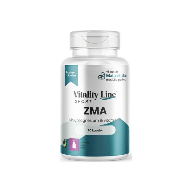 Hovedbilde Vitality Line Sport ZMA - 90 kapsler