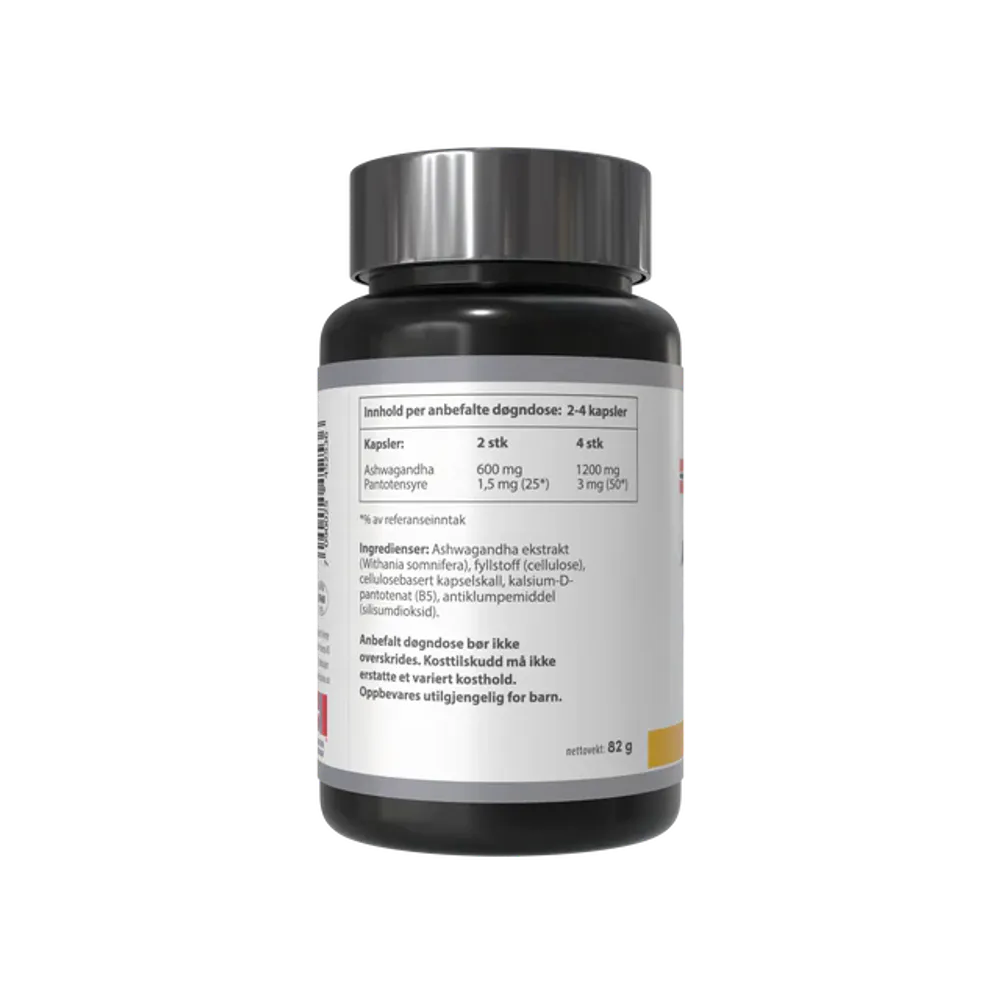 Ashwagandha – 120 kapsler