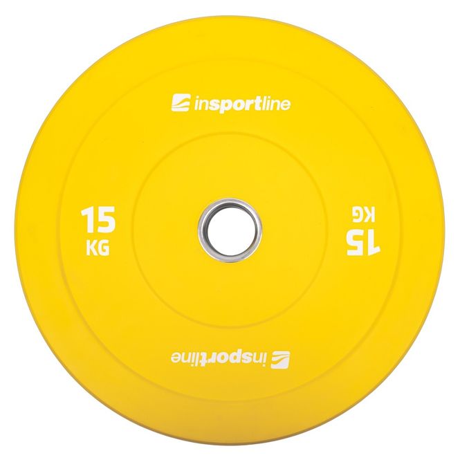 Hovedbilde inSPORTline Go Bumper Plates Vektskivesett 150 kg ...