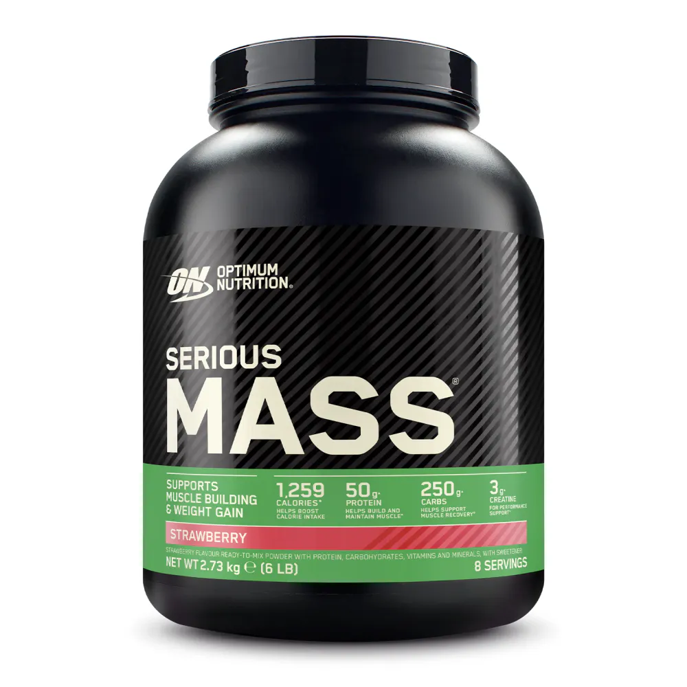 Optimum Nutrition Serious Mass Proteinpulver - Flere varianter – 2730g