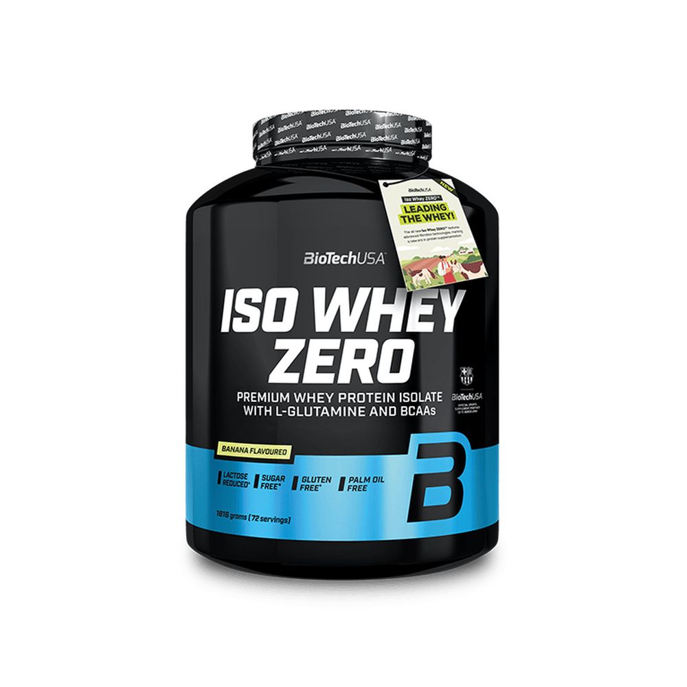 BioTechUSA Iso Whey Zero - Flere varianter - 1816 g